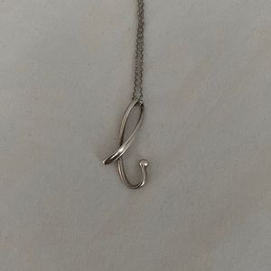 Tiffany & Co “B” necklace